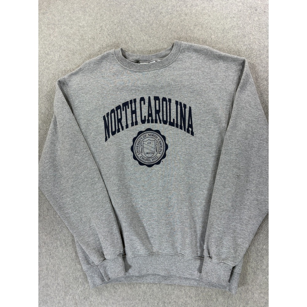 North Carolina Tar Heels Champion Screened Logo Campus Sweatshirt (Men's Large)
